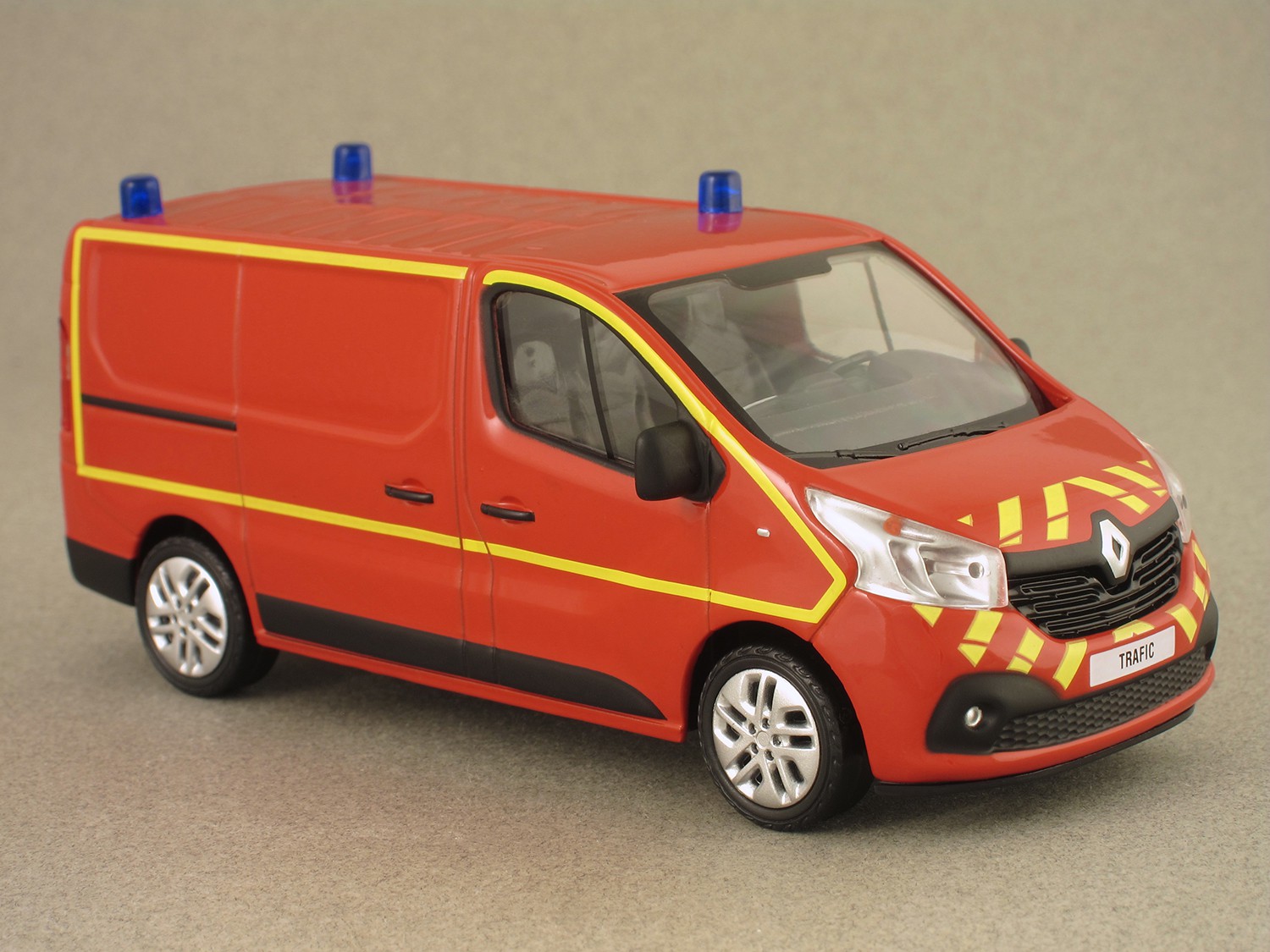Renault Trafic 2014 Fire Rescue (Norev) 1:43