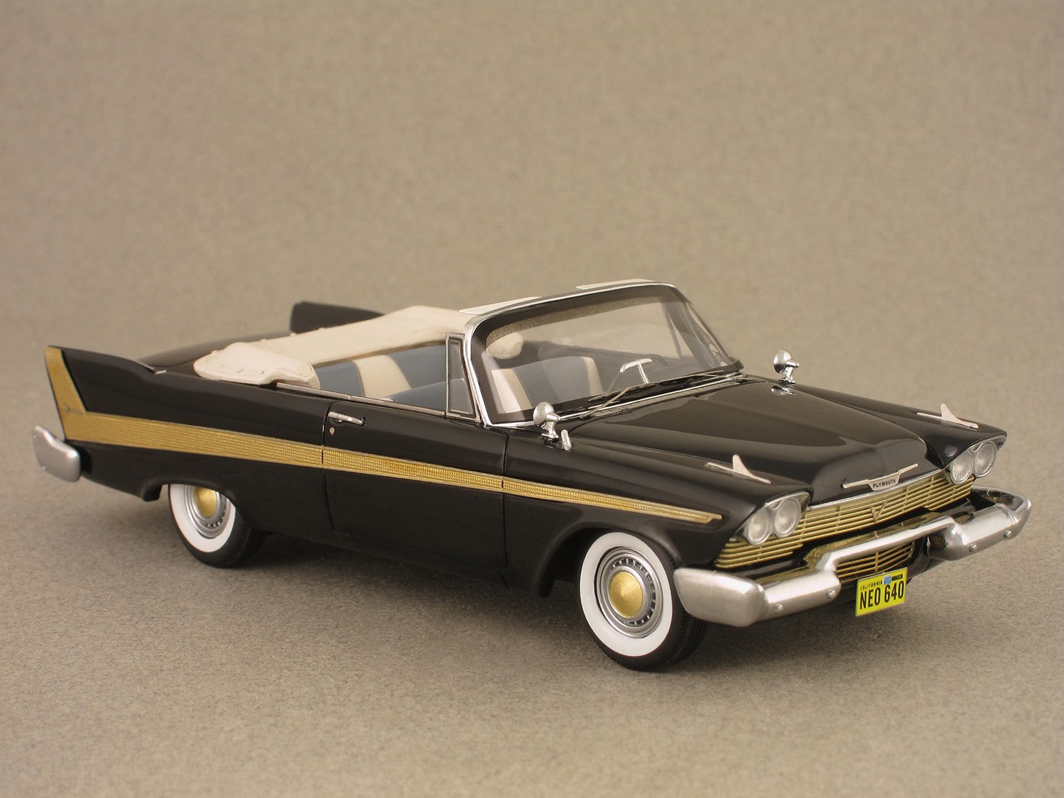 Plymouth Belvedere Cabriolet 1958 (NEO) 1/43e