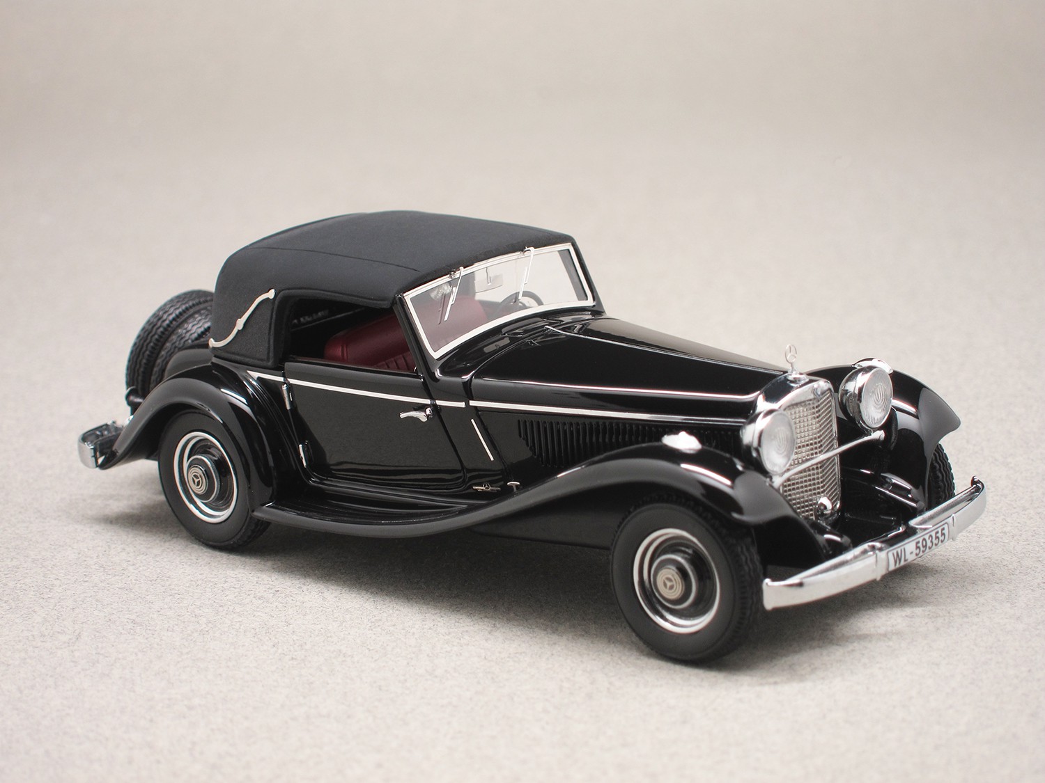 Mercedes 290 W18 cabriolet A 1936 (GLM) 1/43e