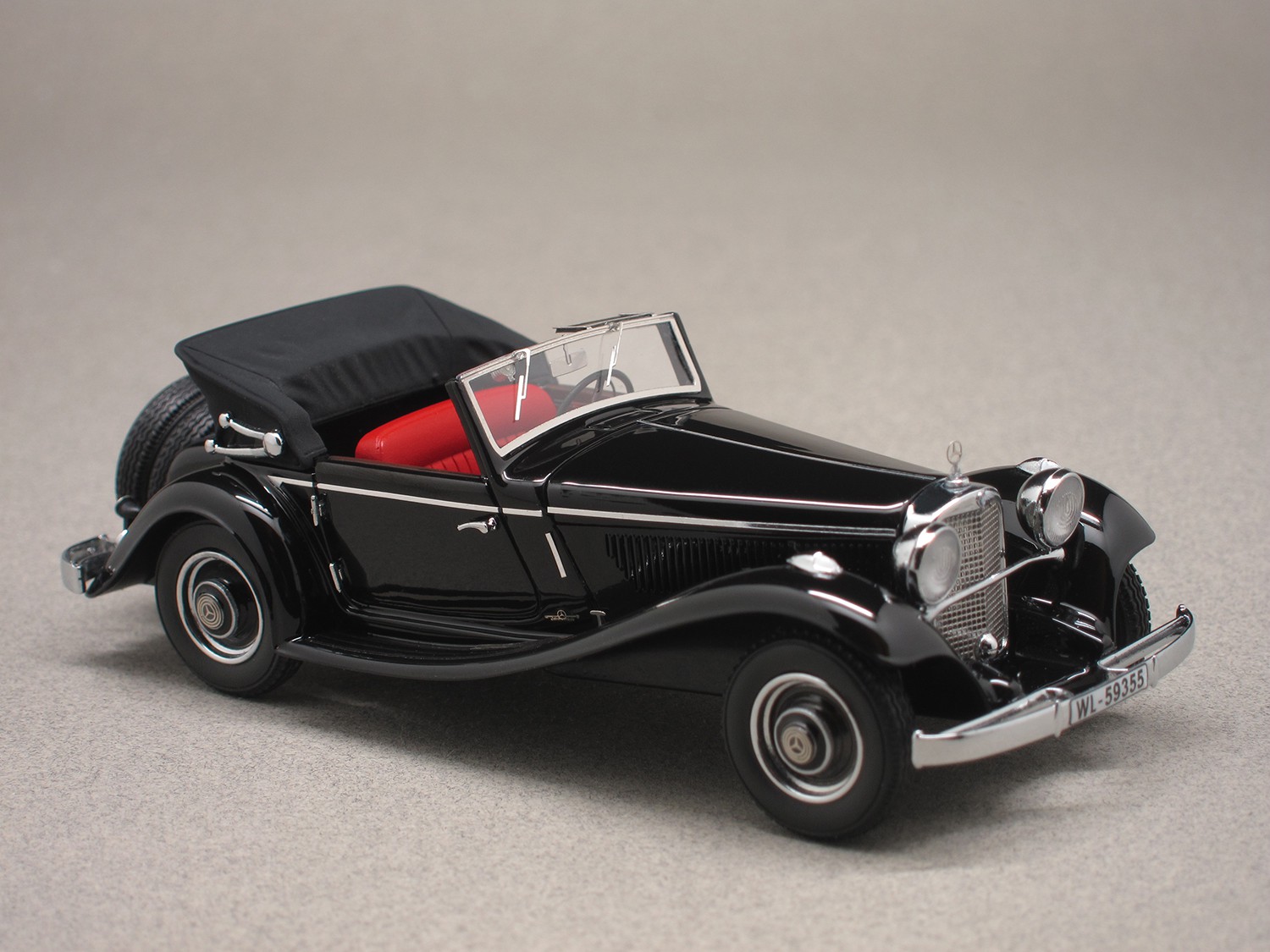 Mercedes 290 W18 cabriolet open (GLM) 1:43