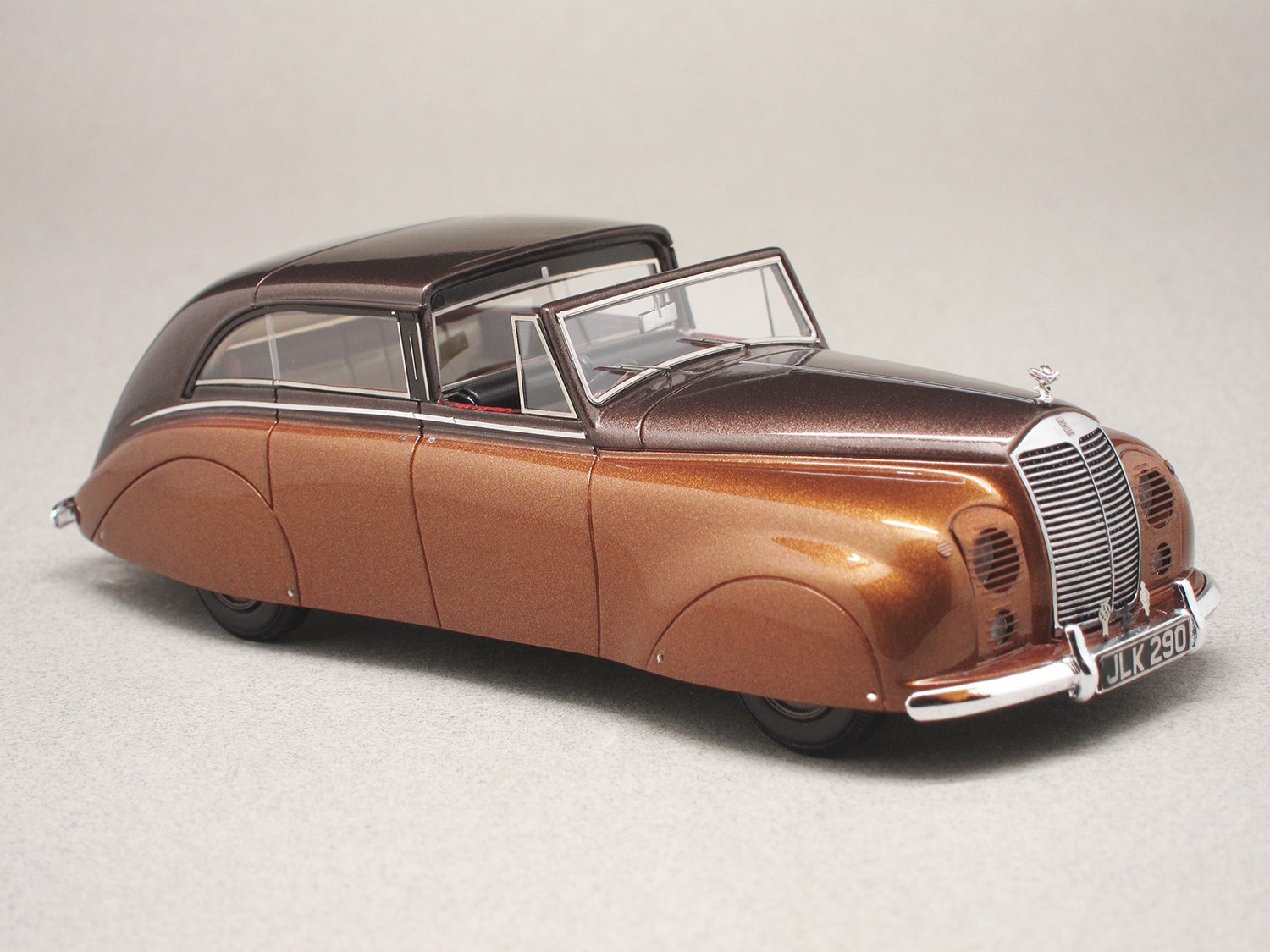 Rolls-Royce Silver Wraith Sedanca de Ville by Hooper "Nubar Gulbelkian" 1947 (Matrix) 1/43e