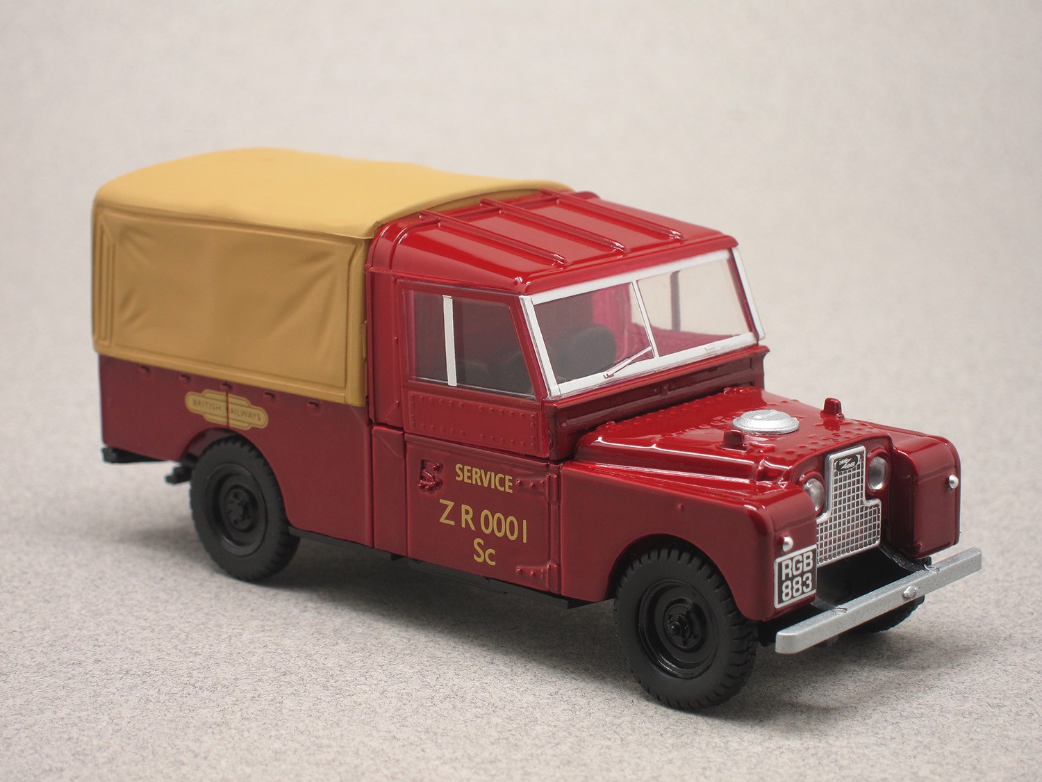 Land Rover Série 1 British Railways (Oxford) 1/43e