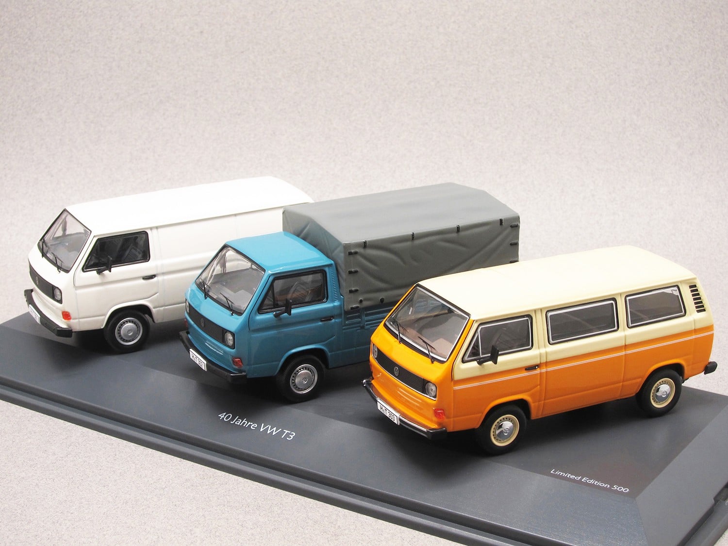 Coffret 40 ans VW T3 (Schuco) 1/43e
