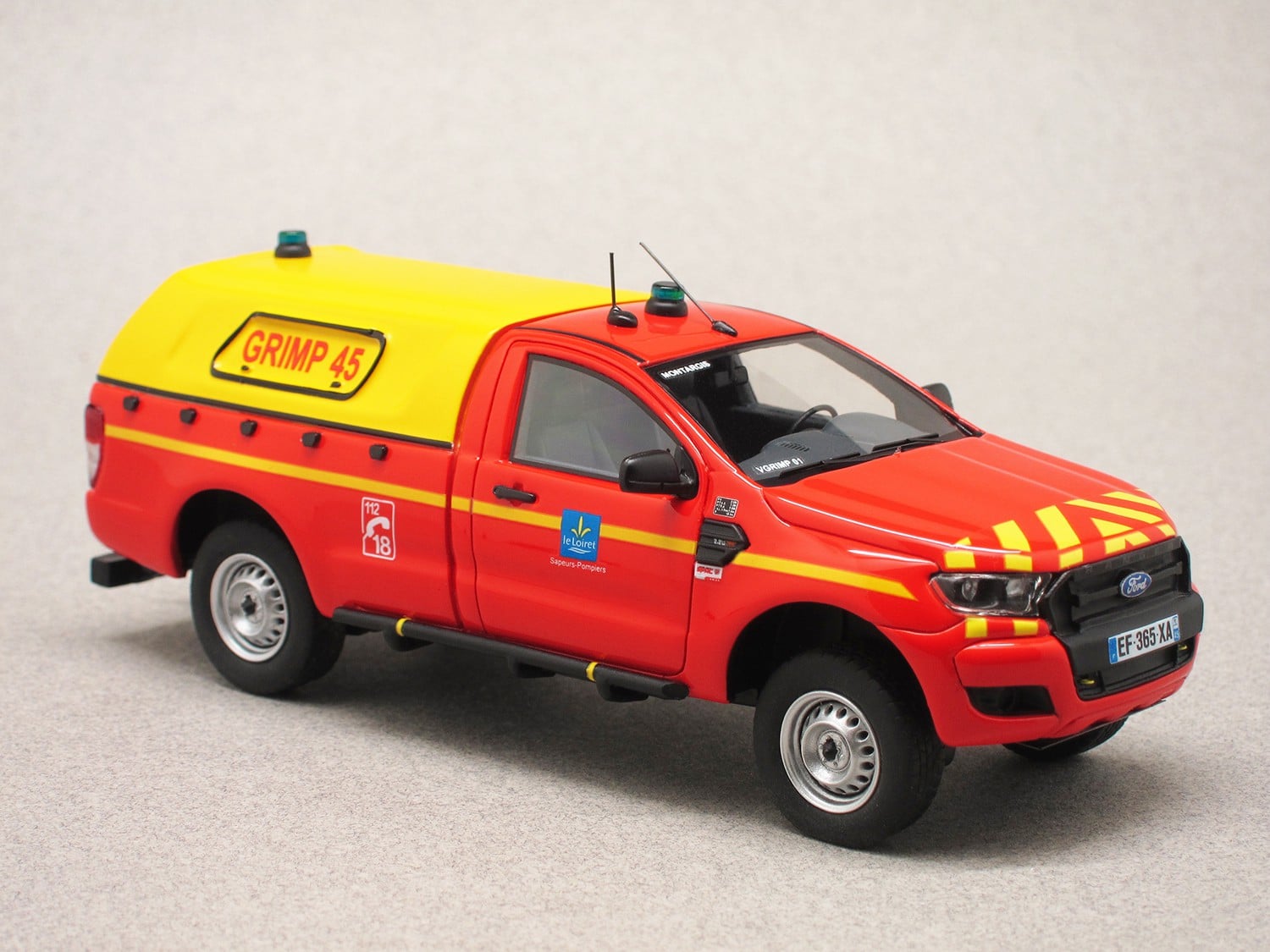 Ford Ranger 2016 GRIMP SDIS 45 (Alarme) 1:43