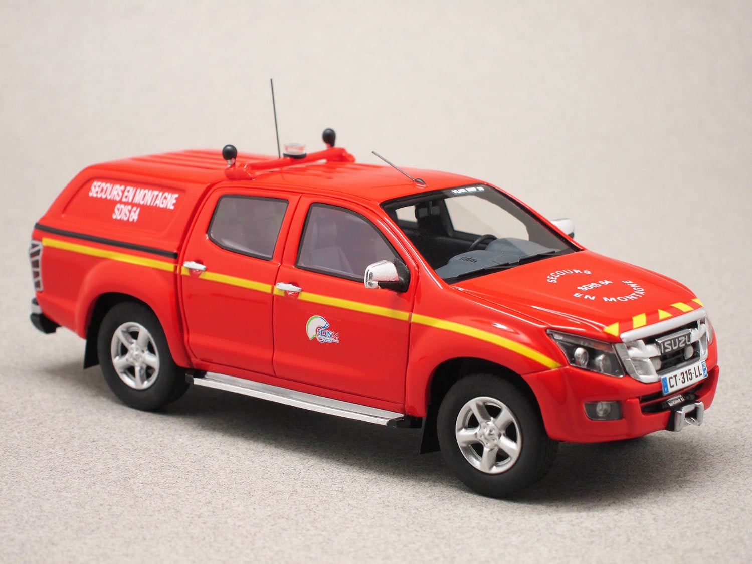 Isuzu D-Max SDIS 64 (Alarme) 1/43e