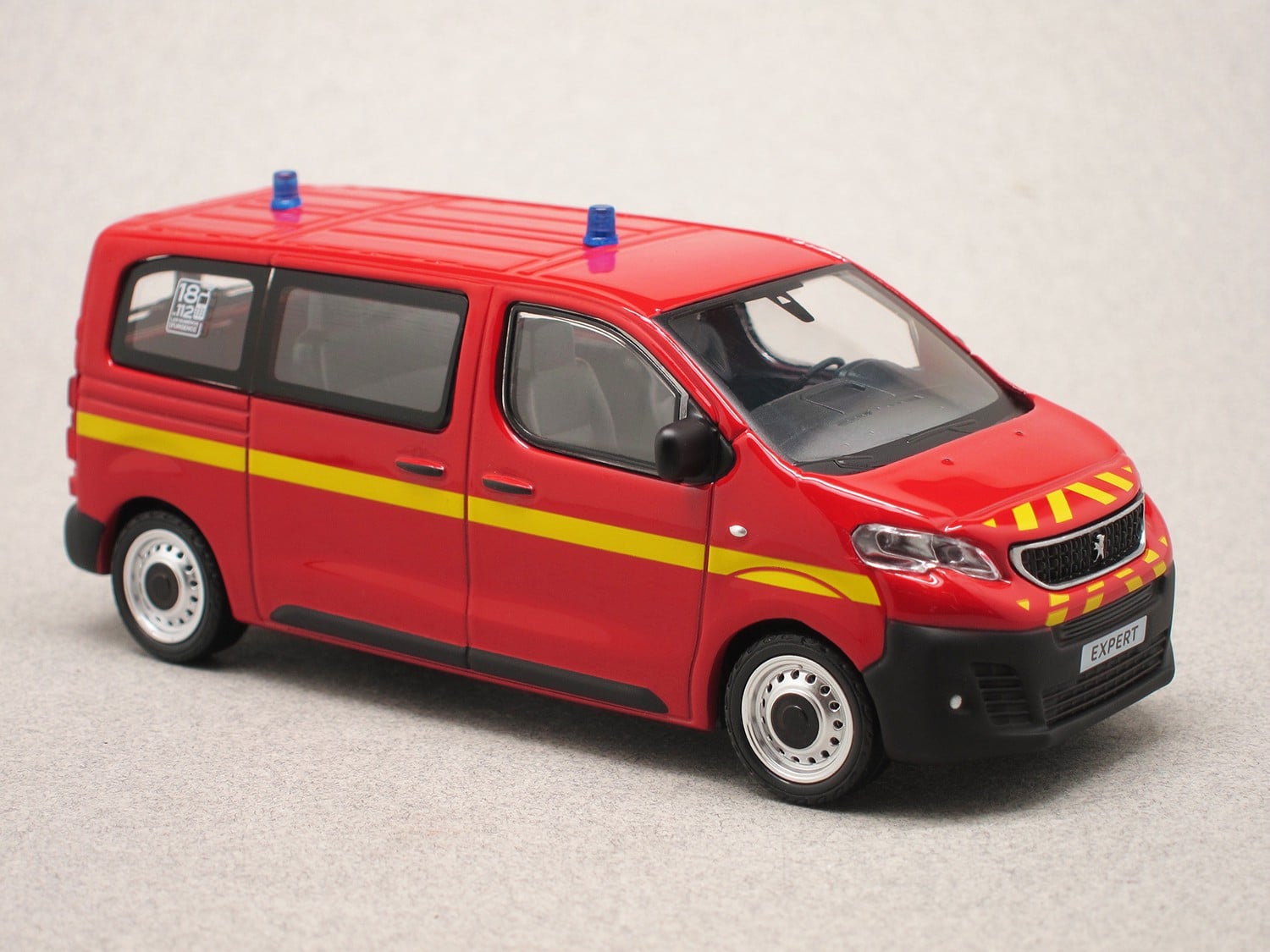 Peugeot Expert 2016 pompiers (Norev) 1/43e