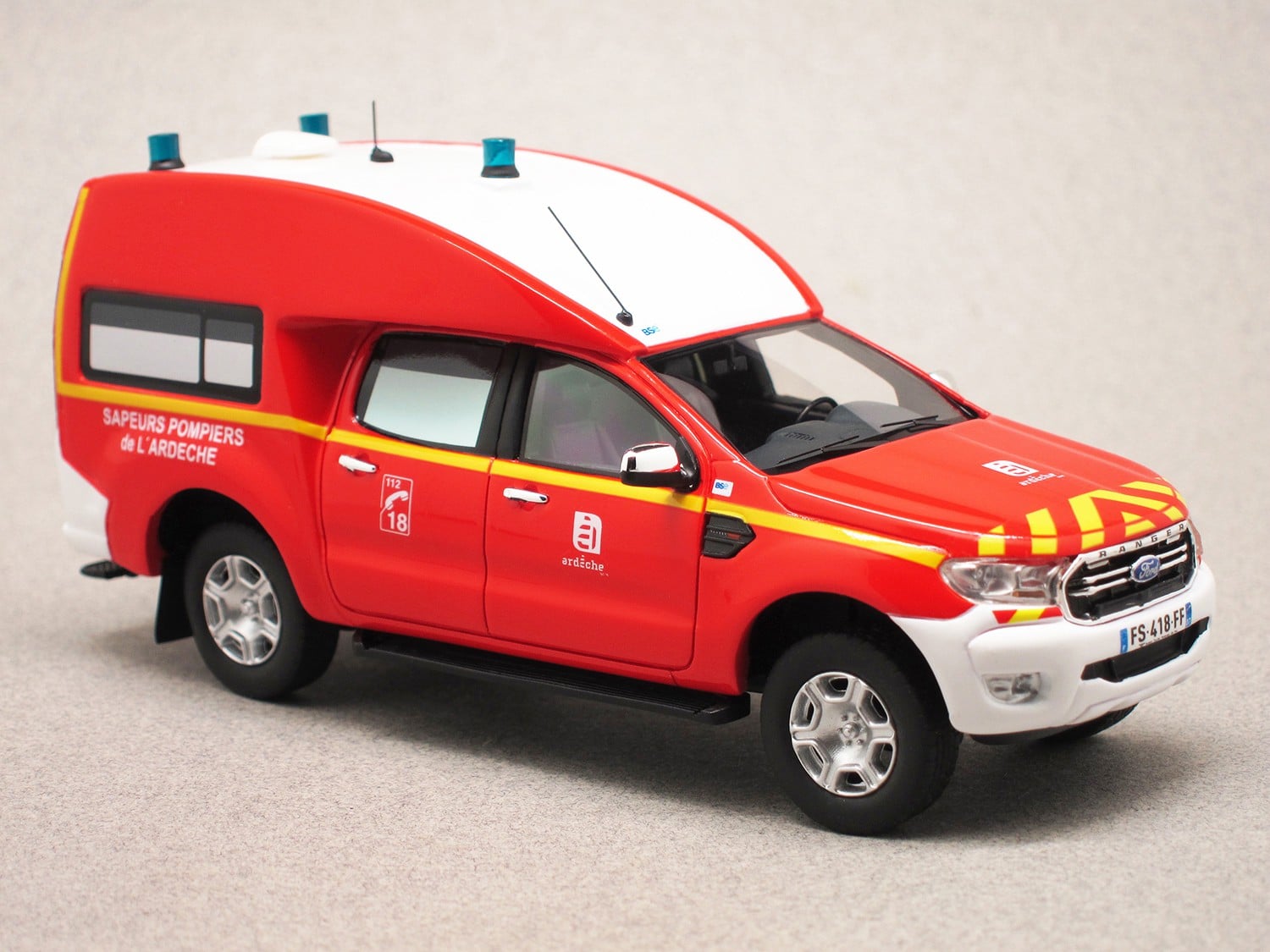 Ford Ranger BSE SDIS 07 (Alarme) 1:43