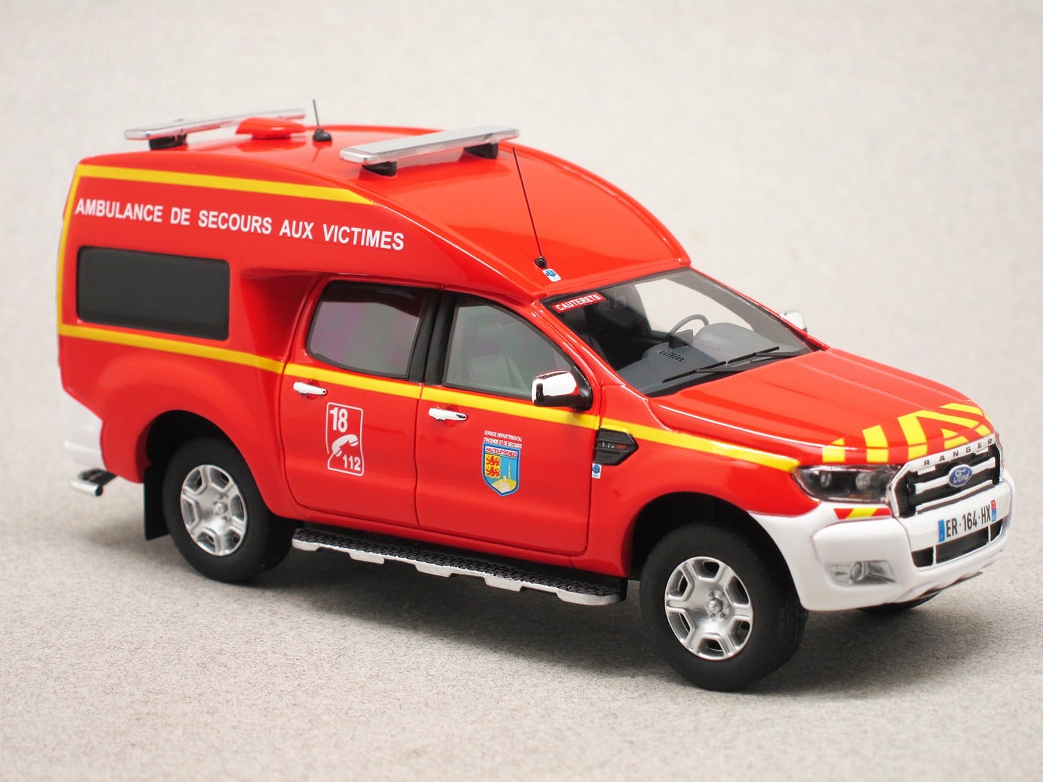 Ford Ranger BSE SDIS 65 (Alarme) 1:43