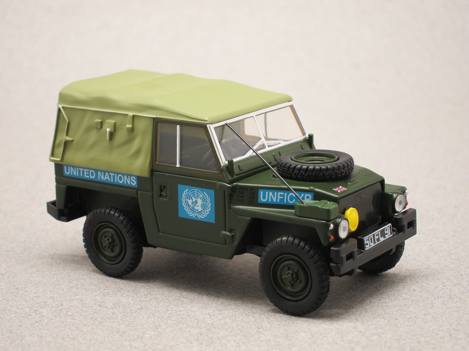 Land Rover Lightweight Nations Unies (Oxford) 1/43e