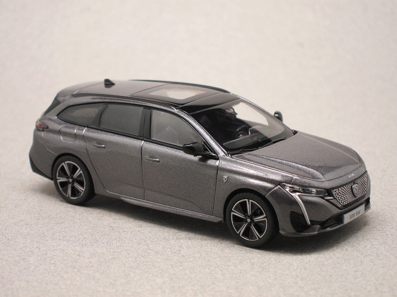 Peugeot 308 SW 2021 Platinium Grey (Norev) 1:43