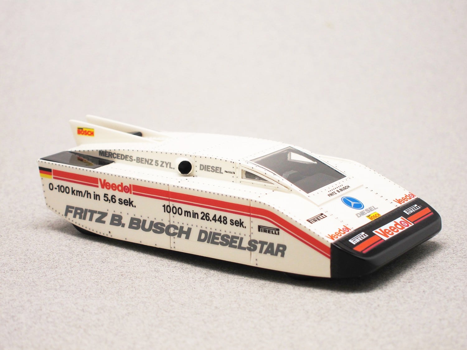 Mercedes Fritz B. Bush Dieselstar 1975 (Autocult) 1/43e