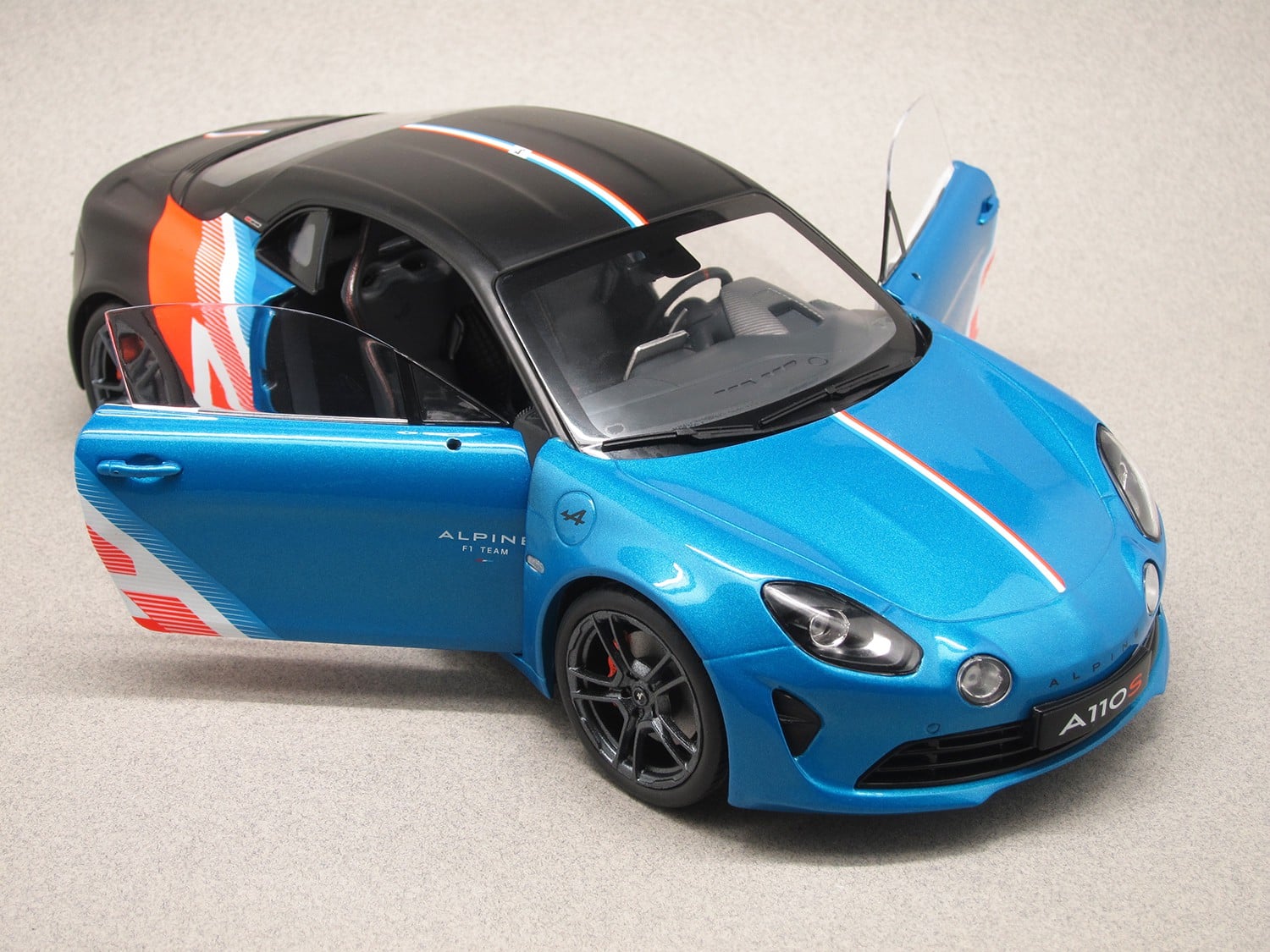 Alpine A110S Trackside Edition (Solido) 1/18e