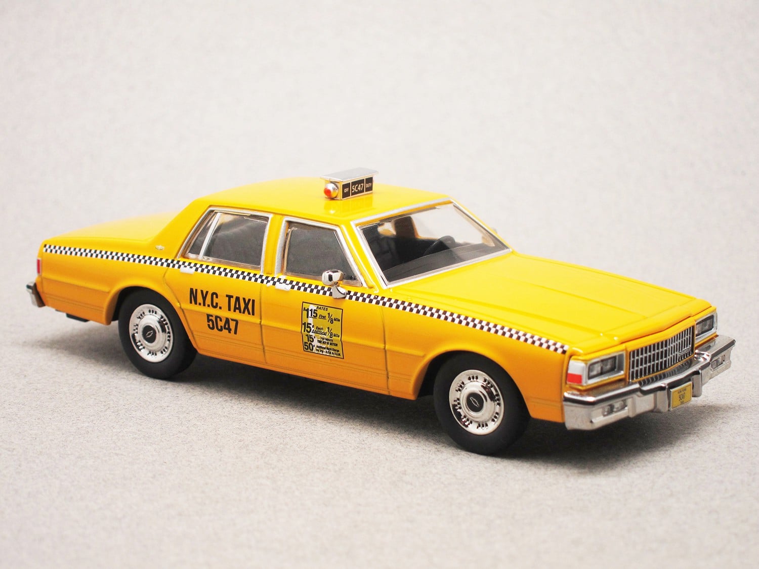 Chevrolet Caprice 1987 Taxi New York (Greenlight) 1/43e