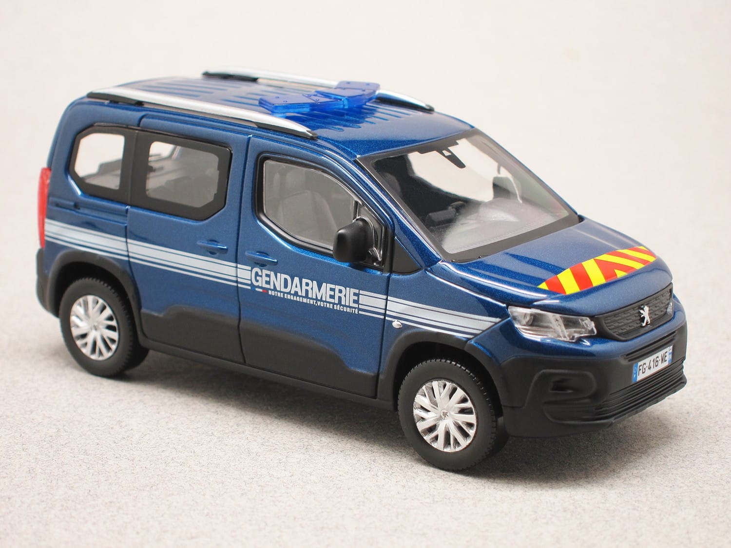 Peugeot Rifter Gendarmerie Outremer (Norev) 1/43e