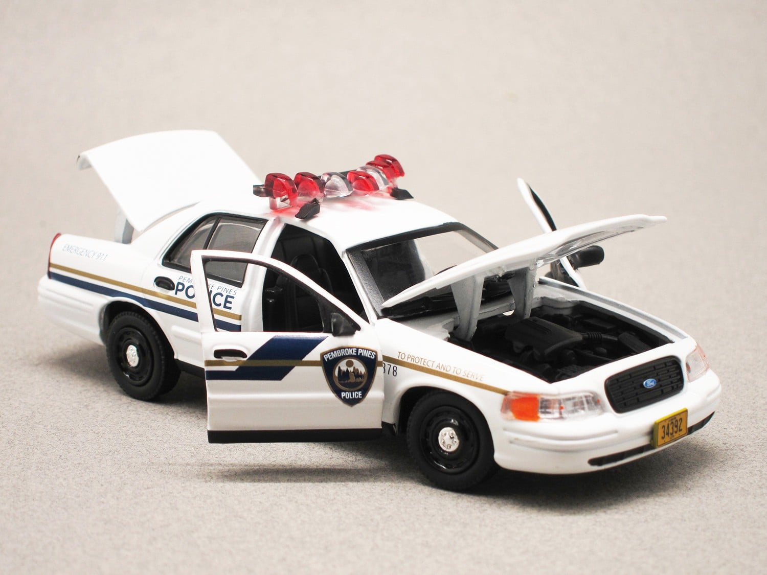 Ford Crown Victoria Interceptor Dexter (Greenlight) 1:43