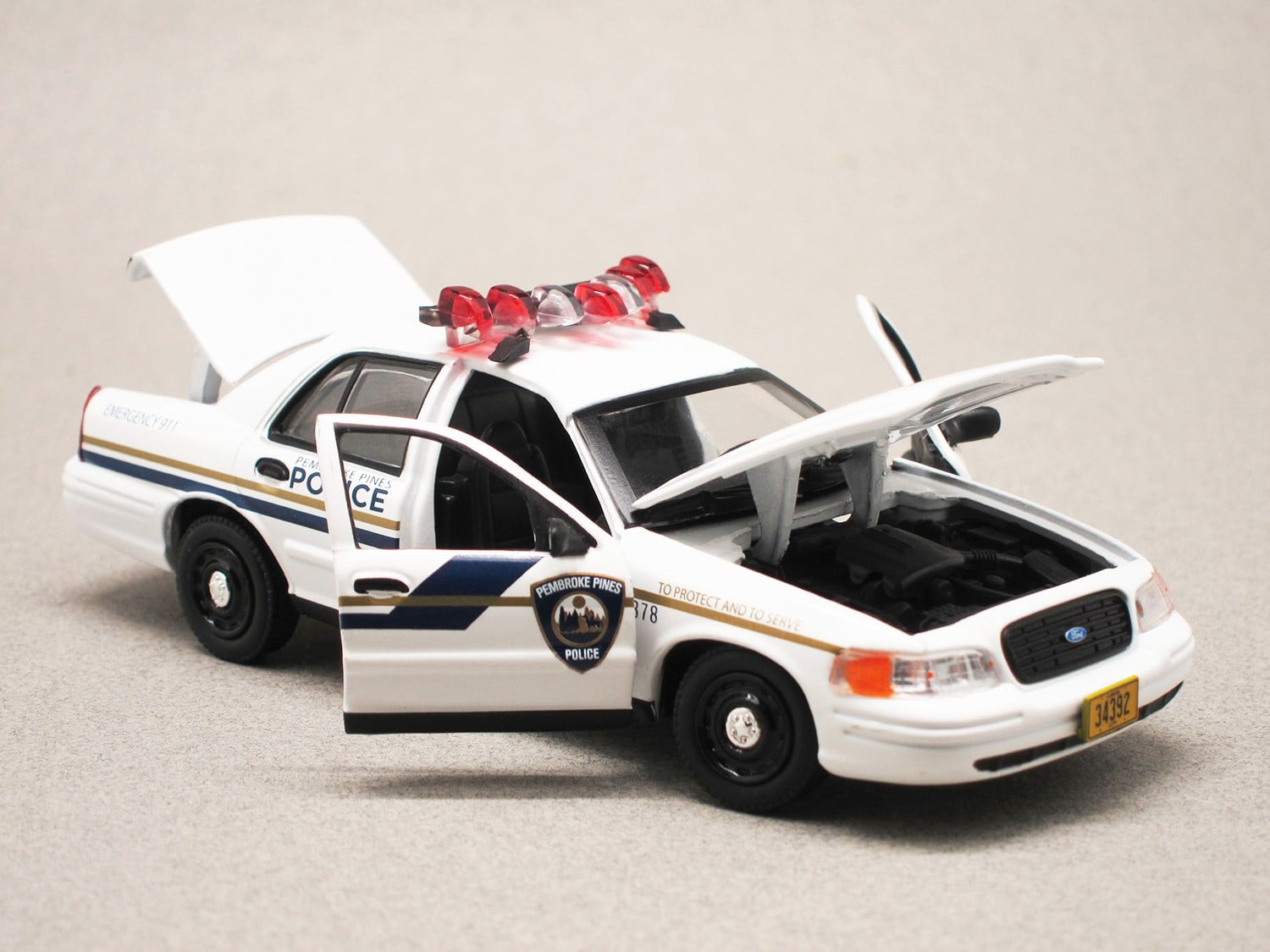 Ford Crown Victoria Interceptor Dexter (Greenlight) 1/43e