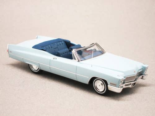 Cadillac DeVille convertible 1968 (GIM) 1/43e