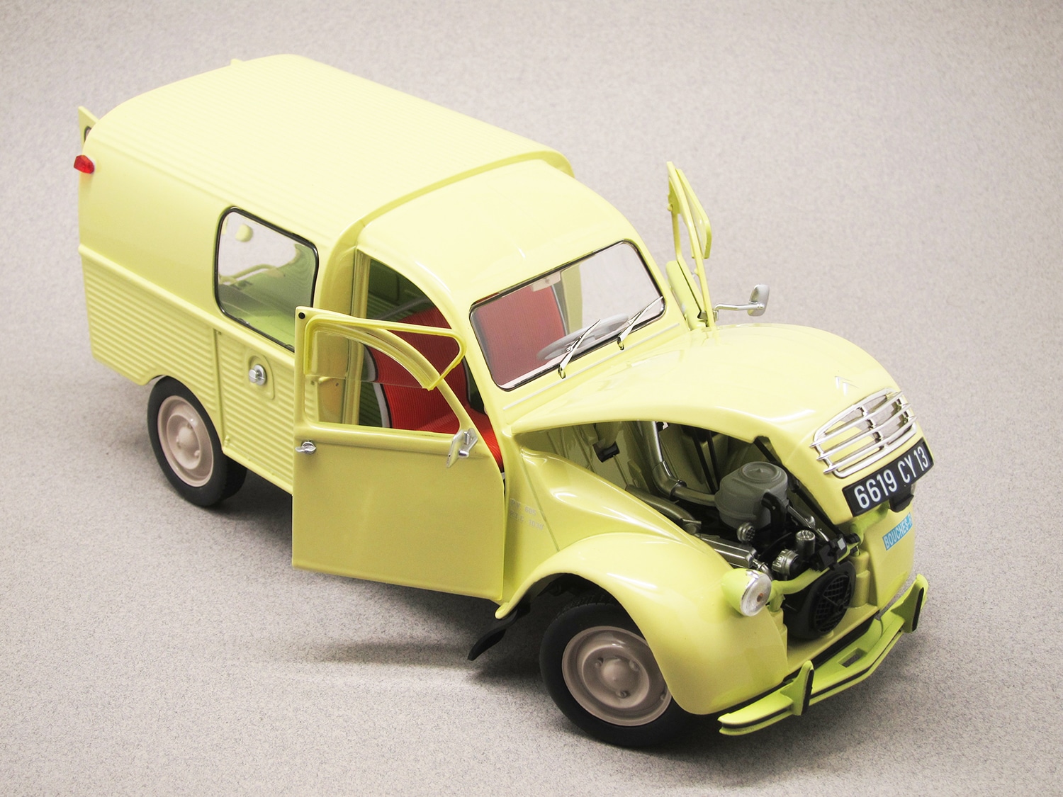 ノレブ 1/18 シトロエン 2CV フルゴネット AK350 1966 イエロー