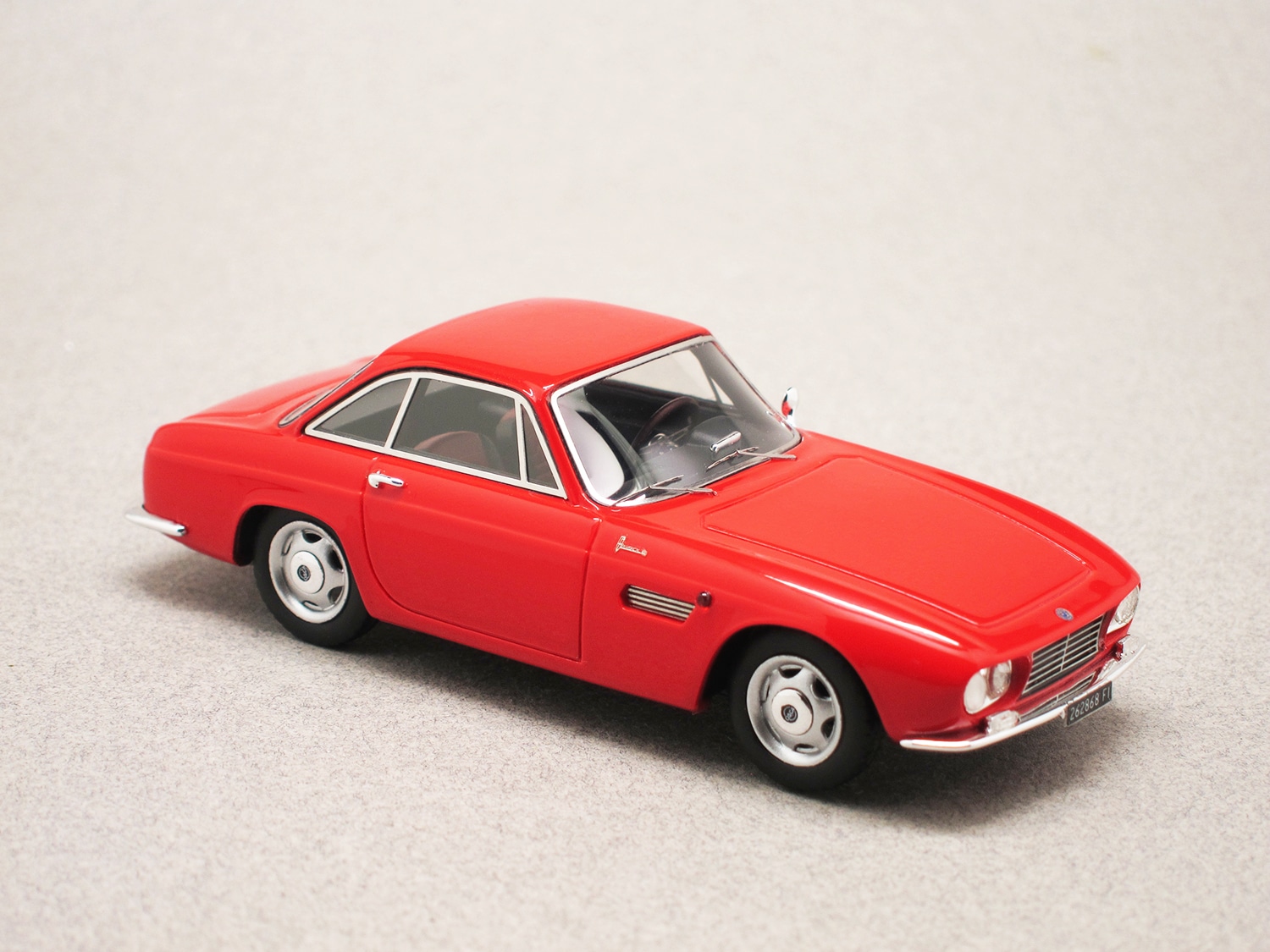 OSCA 1600 GT Coupé Fissore 1963 rouge (Esval) 1/43e