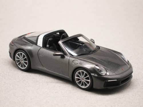 Porsche 911 Targa 4S 992 grise (Minichamps) 1/43e