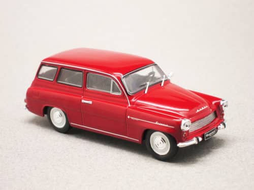 Skoda Octavia Combi rouge (IXO) 1/43e