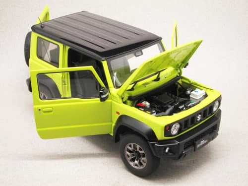 Suzuki Jimny Sierra jaune (AutoArt) 1/18e