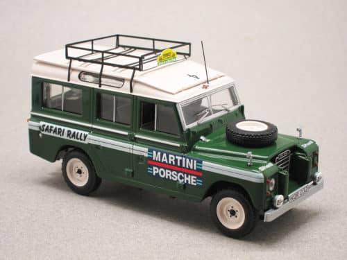 Land Rover Série 3 Team Porsche Martini (IXO) 1/43e