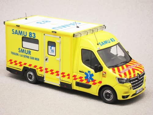 Renault Master 2019 TIB Samu 83 (Perfex) 1/43e