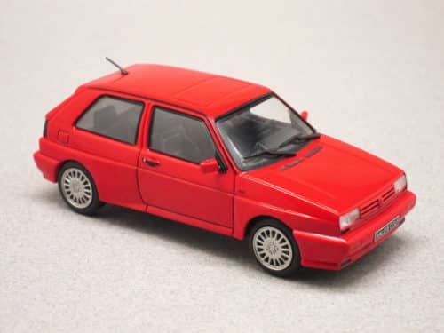 Volkswagen Golf II Rallye rouge (Solido) 1/43e