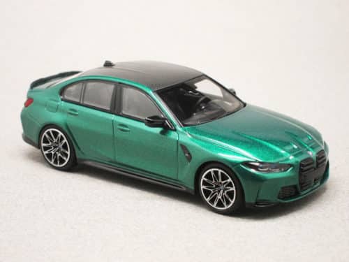 BMW M3 Competition G80 verte (Minichamps) 1/43e
