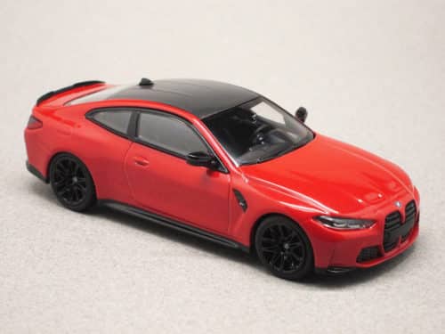 BMW M4 Competition G82 rouge Toronto (Minichamps) 1/43e