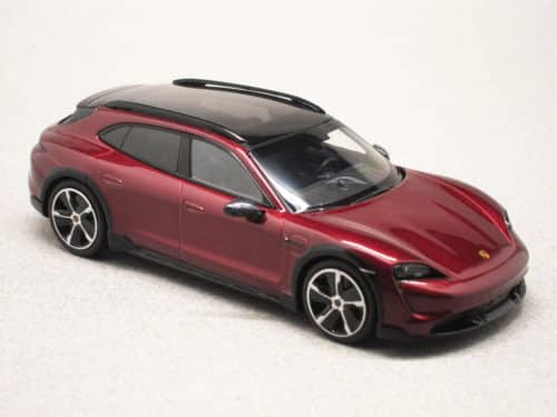 Porsche Taycan Cross Turismo Turbo S rouge (Minichamps) 1/43e
