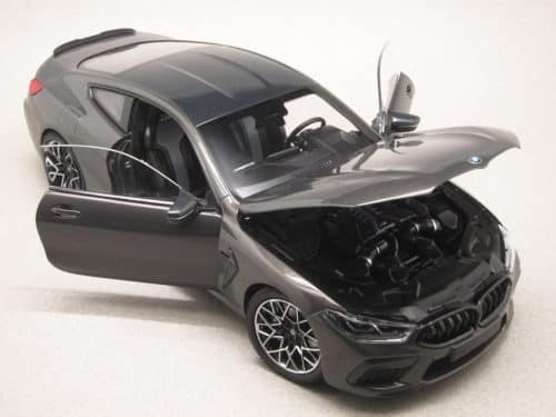 BMW M8 coupé grise (Minichamps) 1/18e