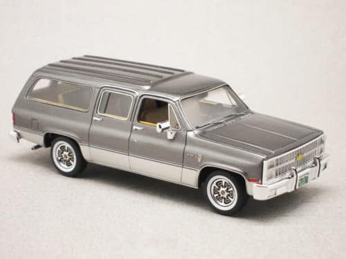 Chevrolet Suburban 1981 gris (Matrix) 1/43e