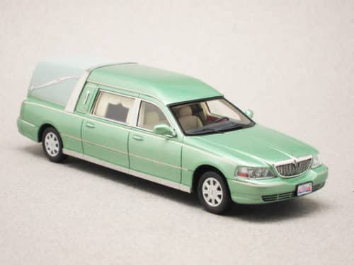 Lincoln Town Car 2009 hearse Eagle Coach Co. (Esval) 1:43