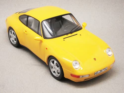 Porsche 911 Carrera 993 jaune (Norev) 1/18e