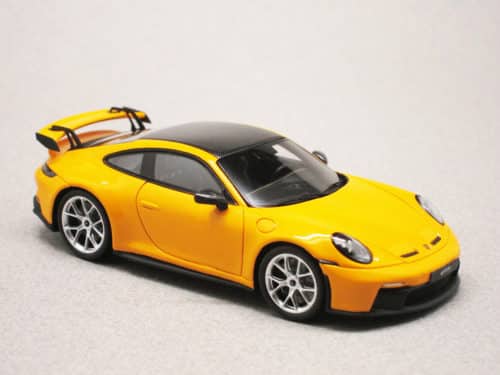 Porsche 911 992 GT3 jaune (Schuco) 1/43e