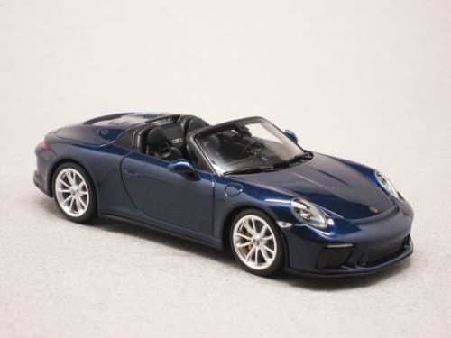 Porsche 911 Speedster 2019 bleue (Minichamps) 1/43e