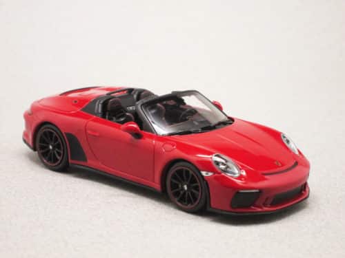 Porsche 911 Speedster 991 2019 rouge (Minichamps) 1/43e