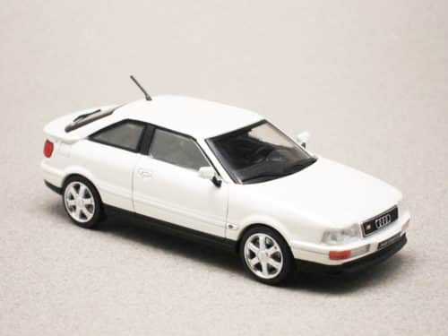 Audi S2 Coupé 1991 blanche (Solido) 1/43e