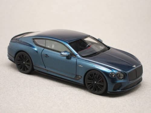 Bentley Continental GT Speed bleue (TrueScale) 1/43e