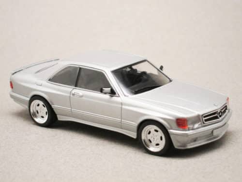 AMG 560 SEC W126 1990 gris argent (Solido) 1/43e