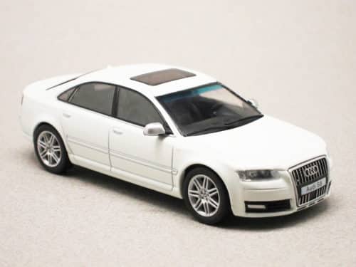 Audi S8 2010 blanche (Solido) 1/43e