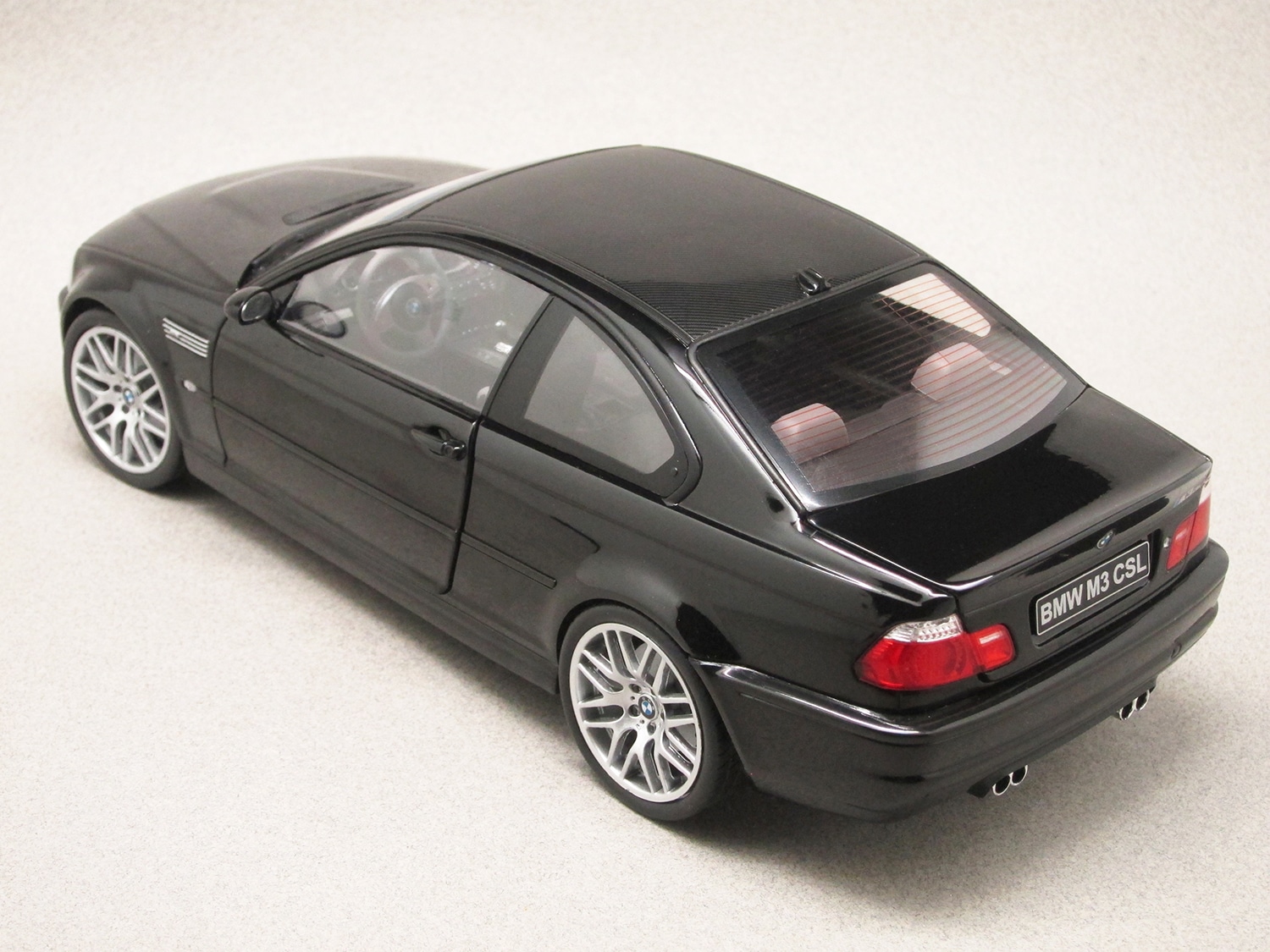 BMW M3 E46 CSL Black Solido 1/18