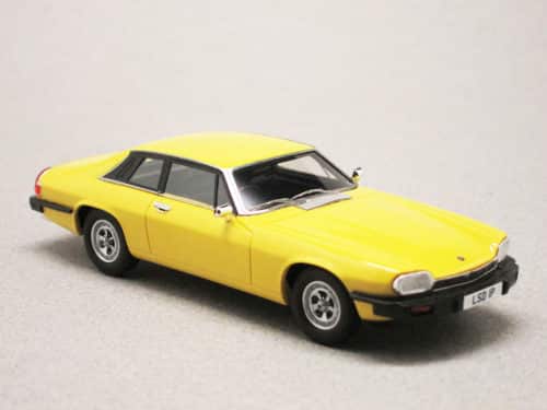 Jaguar XJS jaune (Matrix) 1/43e