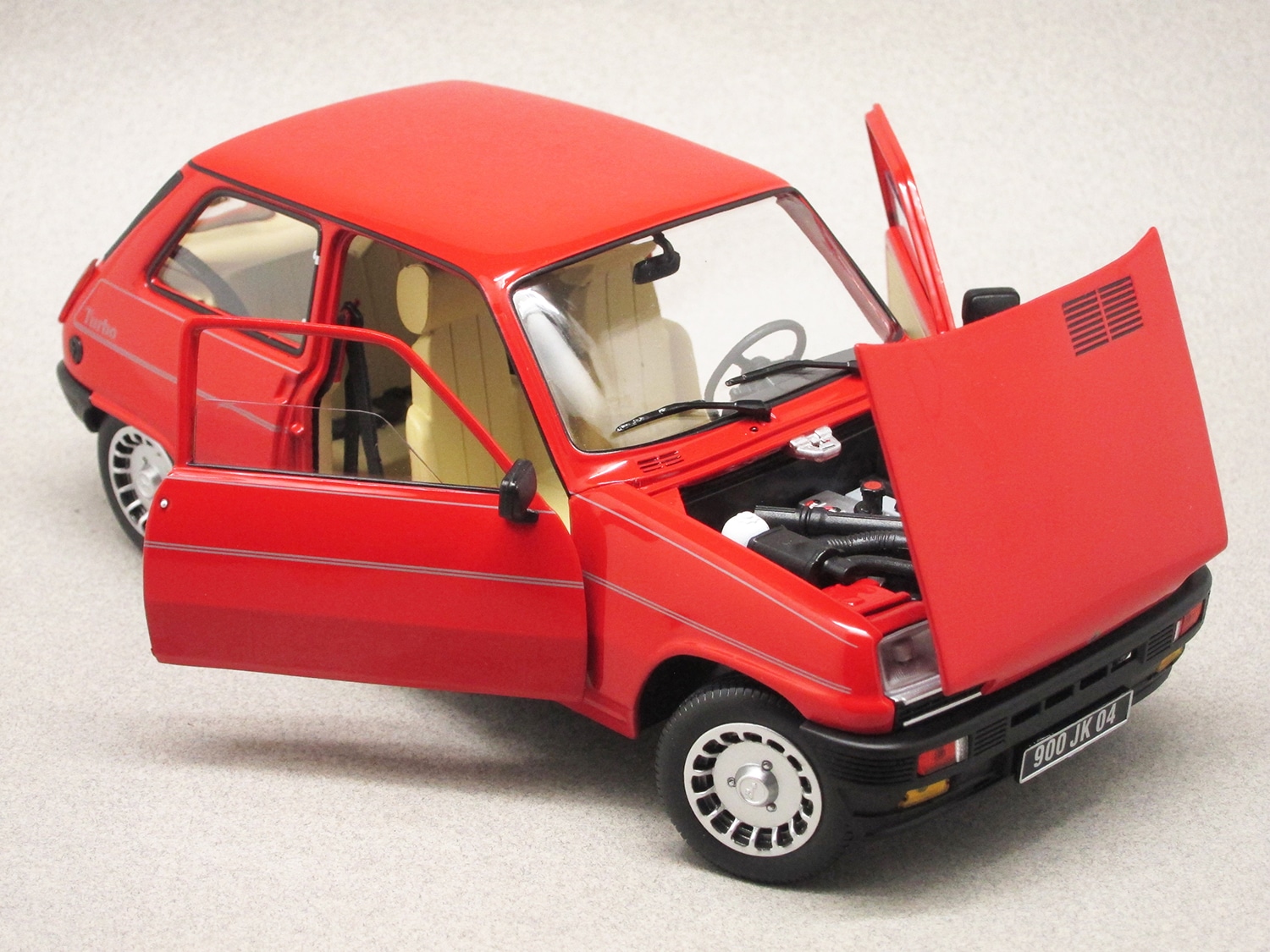 Renault 5 Alpine Turbo rouge (Norev) 1/18e