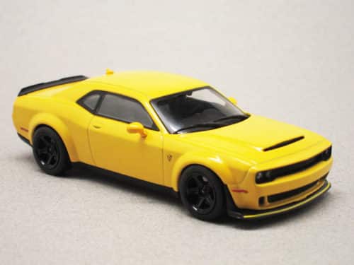 Dodge Challenger SRT Demon jaune (Solido) 1/43e