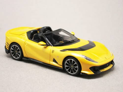 Ferrari 812 Competizione A Giallo Tristrato (LookSmart) 1/43e