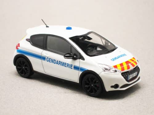 Peugeot 208 GTI 30th 2014 Gendarmerie (Norev) 1:43