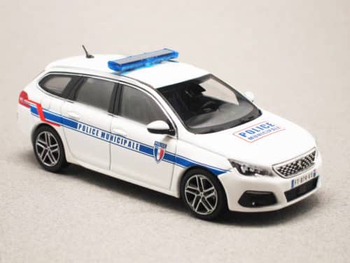 Peugeot 308 SW 2018 Police Municipale (Norev) 1:43